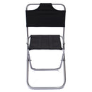 ZANLURE 2 In 1 Folding Fishing Chair Camping Picnic Beach Seat Portable Stool