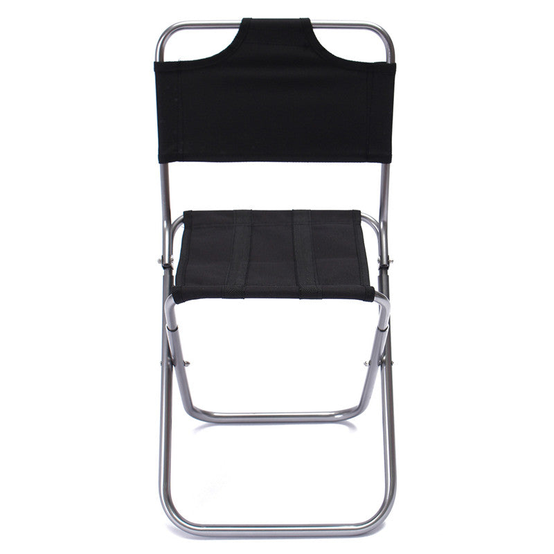 ZANLURE 2 In 1 Folding Fishing Chair Camping Picnic Beach Seat Portable Stool