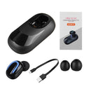 Air pro Mini Portable Wireless bluetooth 5.0 Earbuds Solar Wireless Charging Earphone Single Headphone with Mic