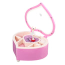Heartshaped Dancing Ballerina Classical Music Box for Home Decoration Kids Gift