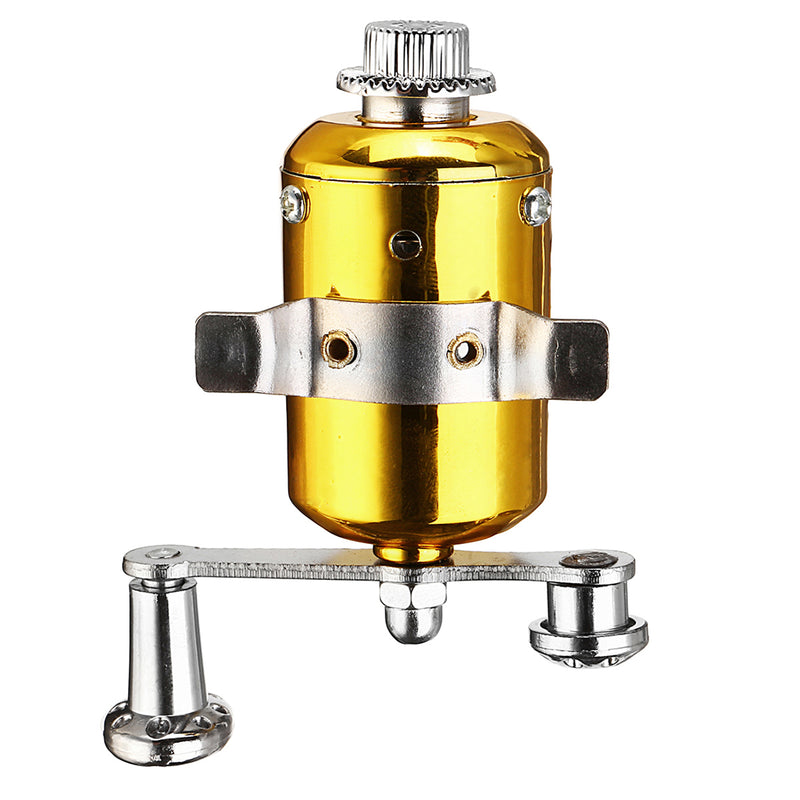 36'' Telescopic Mini Portable Pocket Fish Aluminum Pen Fishing Rod Pole Reel