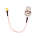 15cm N Female Bulkhead To SMA Male Plug RG316 Pigtail Cable RF Coaxial Cables Jumper Cable