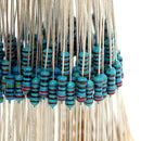 500pcs 50 Value 1/4W 0.25W 1% Metal Film Resistor Assortment Kit