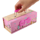 Kawaii 3-layer Large Capacity Pencil Case School Pen Case Portable Pencil Bag Pencils Pouch School Pen Box Stationery High School Large Storage Bag Pouch Holder Box