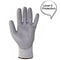 Level 5 Work Gloves Anti-Cuting Proof High Density PU Palm Protective Safe Glove