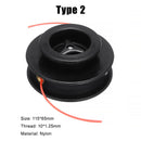 2 Line Universal Spool Mower Trimmer Head Strimmer Head Cutting Steele Mower Line