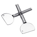 2Pcs Metal Tube Squeezer Keys Toothpaste Color Dye Cosmetic Oil Paint Cream U Shape Wringer Roller