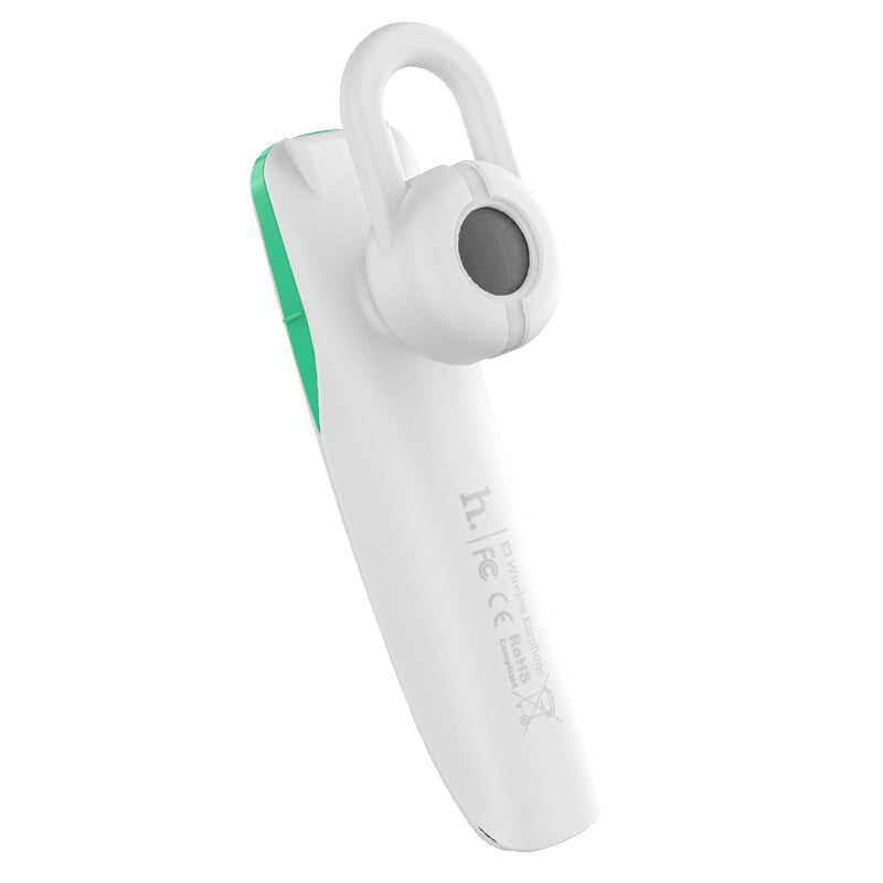 HOCO E1 Single bluetooth Wireless Headset Hi-Fi Earphone With HD Mic Support Four Languages