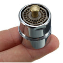 Brass One Touch Control Faucet Aerator Water Saving Tap Aerator Valve Male Thread 23.6mm Bubbler Purifier Stop Water