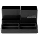 Deli 9115 Pen Pencil Holder Home Office Multifunctional Stationery Cosmetic Makeup Brushes Storage Box