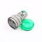 10pcs Green LED 22mm DC Voltage Measuring Instrument Mini Voltagemeter DC6~100V AD101-22VM Indicator Voltmeter