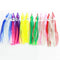 ZANLURE 10Pcs 10CM Soft Plastic Fishing Lures Trolling Squid Skirt Lure Bait Fishing Tackle Tools