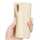 LENUO Flip Full Cover Soft PU Leather Protective Case For Huawei P20