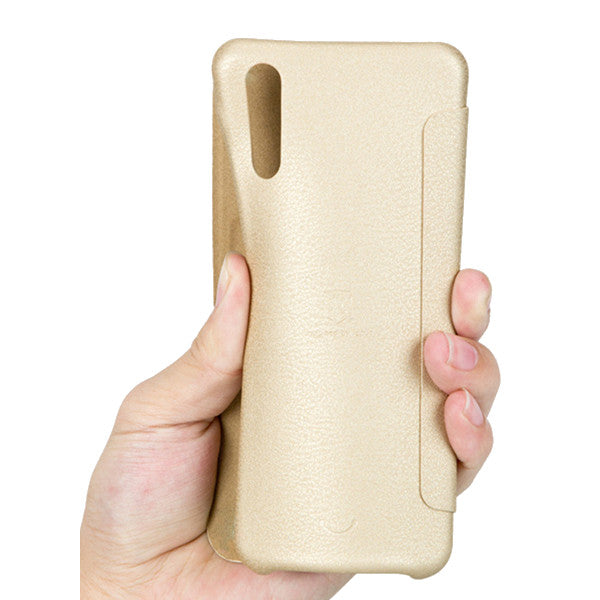 LENUO Flip Full Cover Soft PU Leather Protective Case For Huawei P20