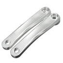 BIKIGHT 1pc Silver 170mm Left Crank Arm Square /Rhombus Hole For Mountain Bike
