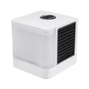 USB Display Air Cooler Mini Portable Air Conditioner Fan Noiseless LED Personal Space Air Conditioner
