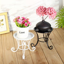 Metal Outdoor Indoor Flower Pot Plant Stand Garden Patio Decor Flower Rack Home Display
