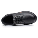 TENGOO Men's Leather Hiking Steel Toe Work Safety Mesh Anti-slip Anti-Collision Climbing Shoes Safety Shoes