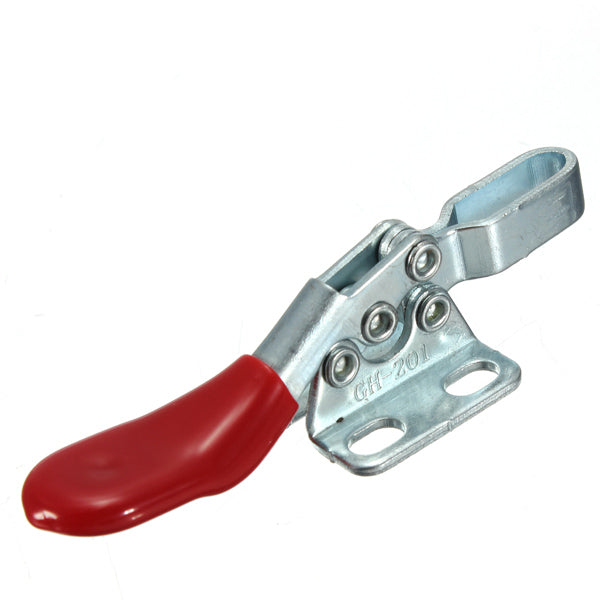 3Pcs 201A Anti Slip Handle U-shaped Bar Horizontal Metal 27Kg Toggle Clamp Horizontal Quick Release Toggle Clamping Tools Clamps Pipe Clamp Clamps for Woodworking