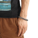 Casting Stainless Steel Skeleton Skull Chain Bracelet Men Silver Jewelry Gift