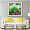 5D DIY Cross Stitch Decorations Diamond Embroidery Peacock Opens Screen Painting