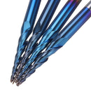 Drillpro NACO-blue 2 Flutes Ball Nose Milling Cutter R0.25/ R0.5/ R0.75/ R1.0 *30.5*D6*75 Milling Cutter