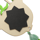 Wooden Eid Mubarak Ramadan Islam Countdown Calendar Hanging Decorations