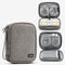Boona 15* 11.5cm Double Deck Digital Accessories Storage Bag Earphone Flash Drive Hard Disk USB Cable Organizer Bag
