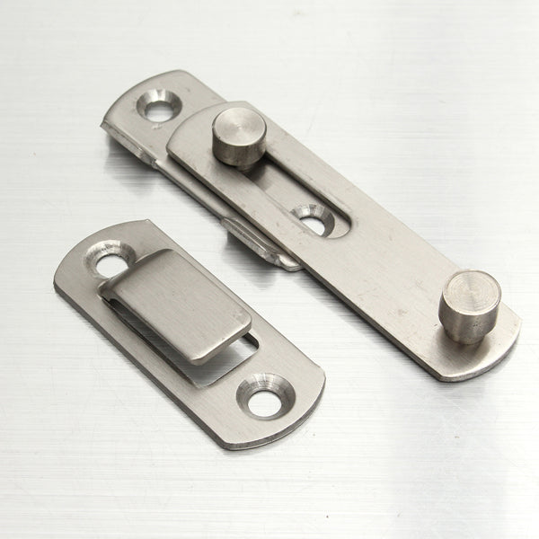 Stainless Steel Window Door Gate Safety Sliding Barrel Bolt Latch Lock Hasp