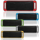 bluetooth Speaker Stereo Subwoofer Support TF Card USB AUX FM Radio For Tablet Smartphone