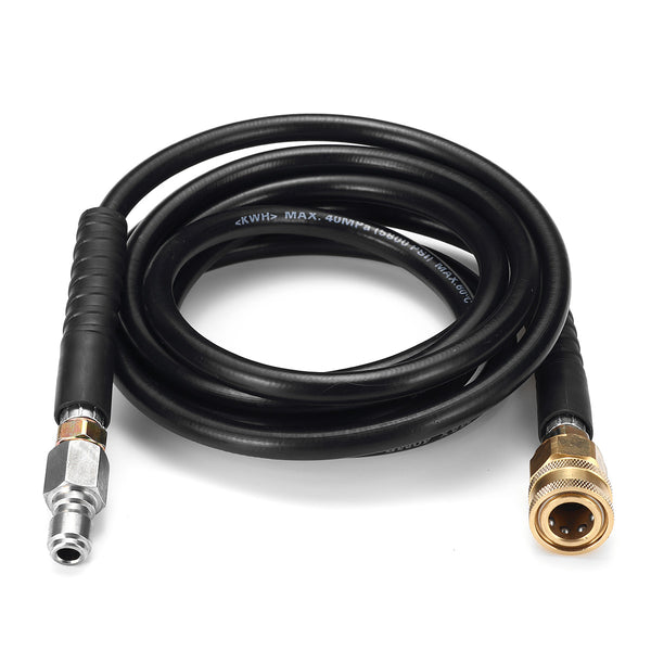 24/15/12/10/8/5/3M High Pressure Washer Cleaning Hose Water Pipe w/ 3/8" Quick Connect Fittings