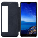 NILLKIN Window Smart Sleep Shockproof Flip PU Leather Full Body Cover Protective Case for Huawei P20