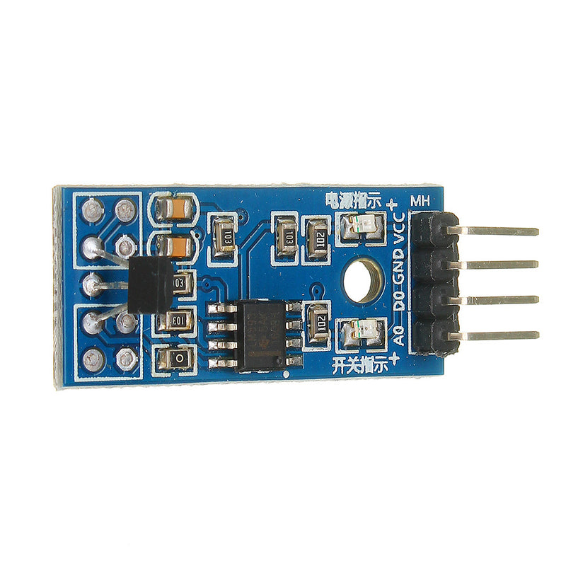 3pcs LM393 DC 5V/3.3V Hall Sensing Probe Hall Switch Sensor Module Motor Speed Test Magnetic Detect Car