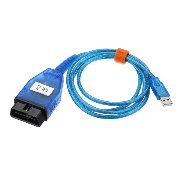 USB Interface Diagnostic Cable 16PIN OBD2 Troubleshooting Line K+CAN with FT232RL Chip For BMW