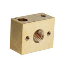 M8*1.25 Thread Brass Heating Block For 3D Printer