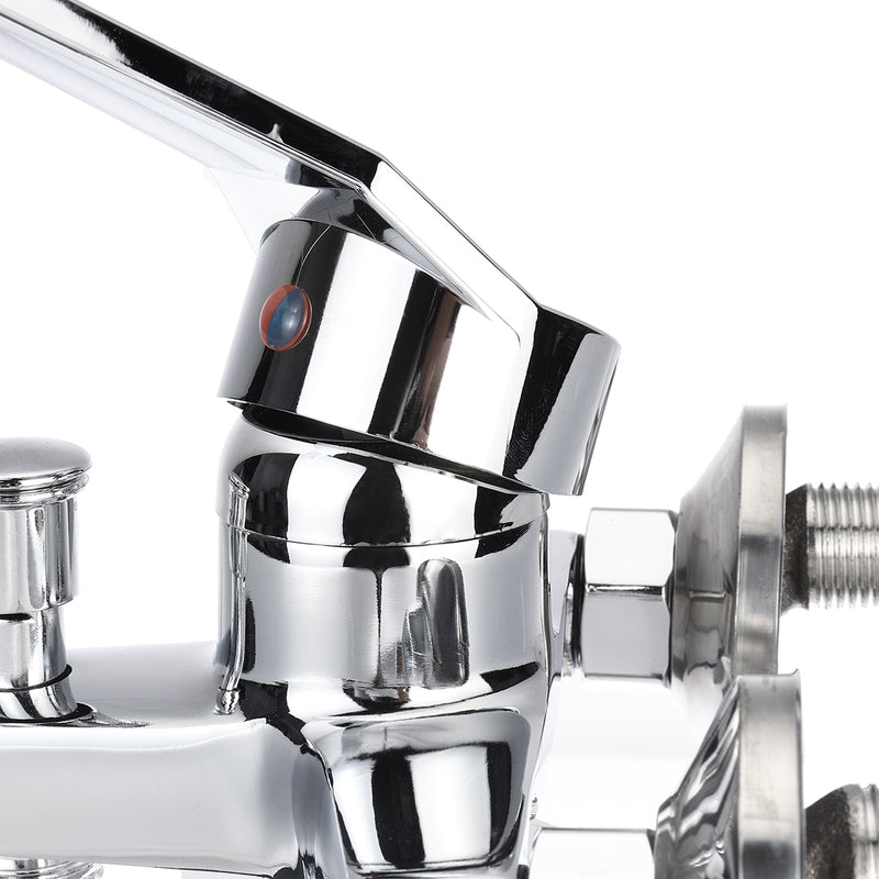 Bathroom Tub Shower Faucet Wall Mount Shower Bath Faucet Valve Mixer Tap