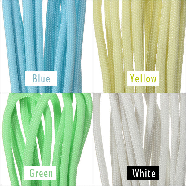10ft 3m Luminous Glow Nylon Paracord Parachute Cord Rope Multifunction For Outdooors