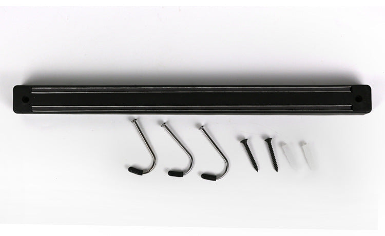 Cross-border dedicated kitchen wall hanging magnetic hooks holder strong kitchen chopper storage rack magnetic strip kitchen tools