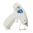 Raitool 10W Plastic Electronic Heating Hot Melt Glue White Hot Melt Glue Gun with 50Pcs Glue Sticks