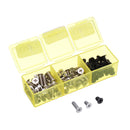 Suleve 700Pcs/Set M3/M5/M6 DIY Desktop Computer Repair Screw Assortment Mainboard Fan Cross Screws Hex Standoffs Spacers Kits w/ Storage Box