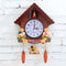 Antique Wooden Cuckoo Wall Clock Bird Time Bell Swing Alarm Watch Wall Home Decor