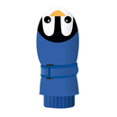 Penguin Winter Thicken Snow Waterproof Windproof Warm Children Gloves Skiing Gloves Blue Penguin