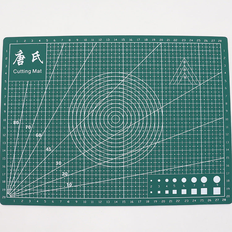 TANGSHI A4 Grid Self Healing Cutting Mat Durable PVC Craft Card Fabric Leather Paper Cutting Board Patchwork Tools