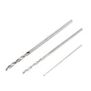 Drillpro 10Pcs 0.4-2.0mm Drill Bit HSS High Speed Steel Straight Shank Twist Drill Bit For Hand Twist Drill