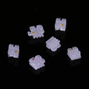 5 Boxes Dental Teeth Orthodontic Ceramic Bracket Braces Roth .022 Hooks 3-4-5