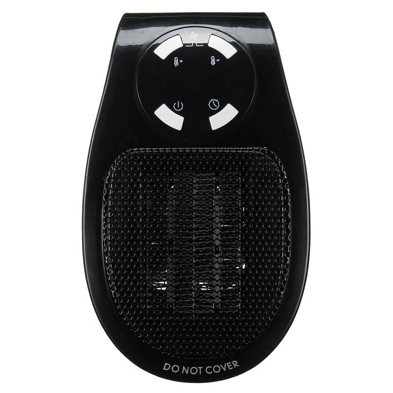 Mini Electric Heater Fan Wall-Outlet Electric Heater Air Heater Warm Air Blower EU Plug