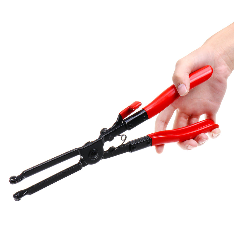 Exhaust Muffler Pipe Clamp Pliers Hanger Remover Pliers Removal Stretcher Repair Tool Steel