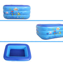 1.2/1.3/1.5/1.8M Kids Inflatable Swimming Pool Childs Toddlers Family Backyard Garden Pool