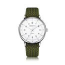 REBIRTH RE065 Casual Style Men Wrist Watch Nylon Band Quartz Watch