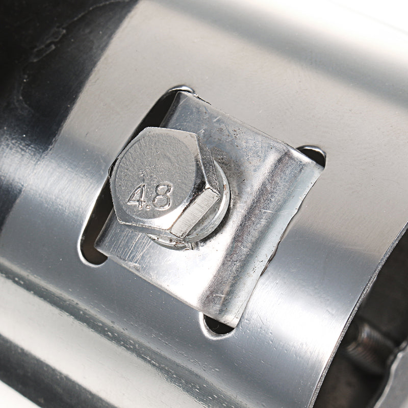 Universal Car Auto Exhaust Muffler Tip Stainless Steel Pipe Chrome Trim Modified Car Rear Tail Throat Liner Accessories